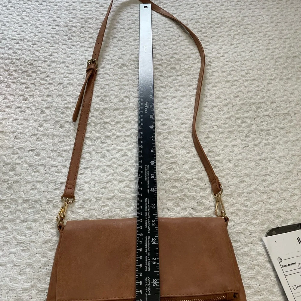 Elegant‎ Tan Crossbody Bag